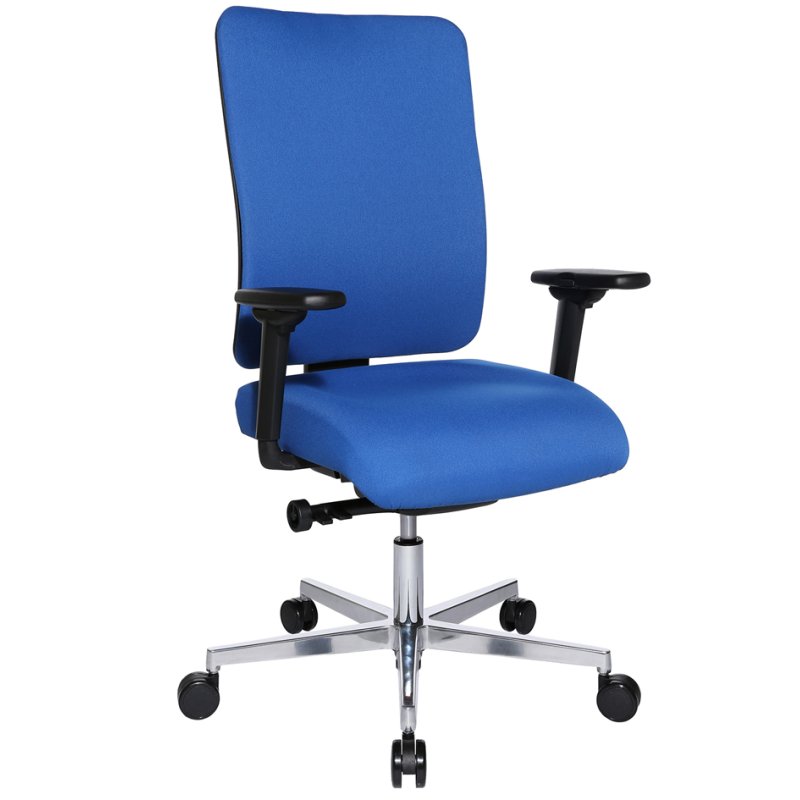 Topstar bureaudraaistoel Sitness Open X Deluxe, zwart, Punktsynchron-mechaniek